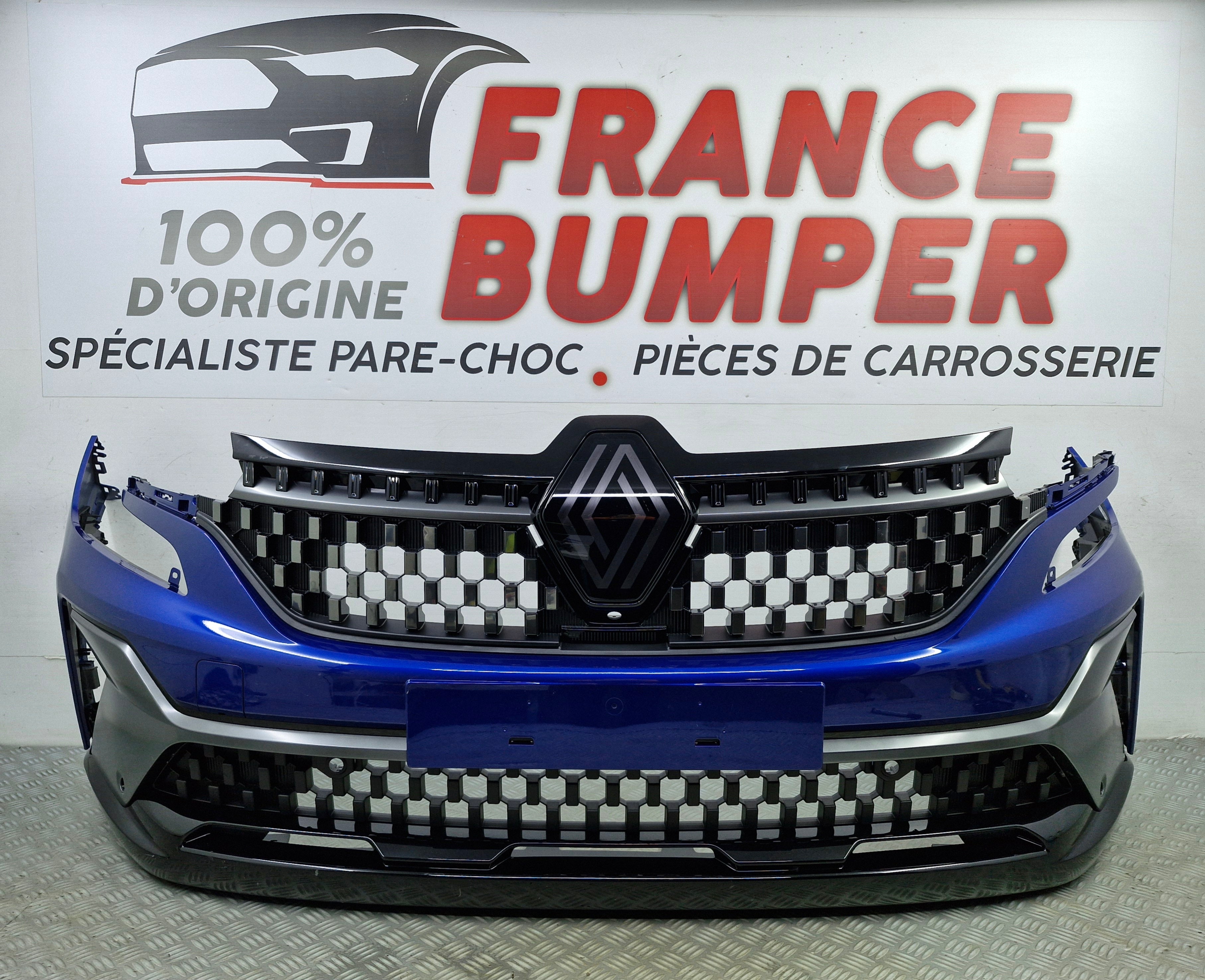 Protezione Paraurti In Acciaio Inox Per Renault Austral (dal 2022) - Set 2 Pezzi, Effetto Spazzolato, Fissaggio Adesivo