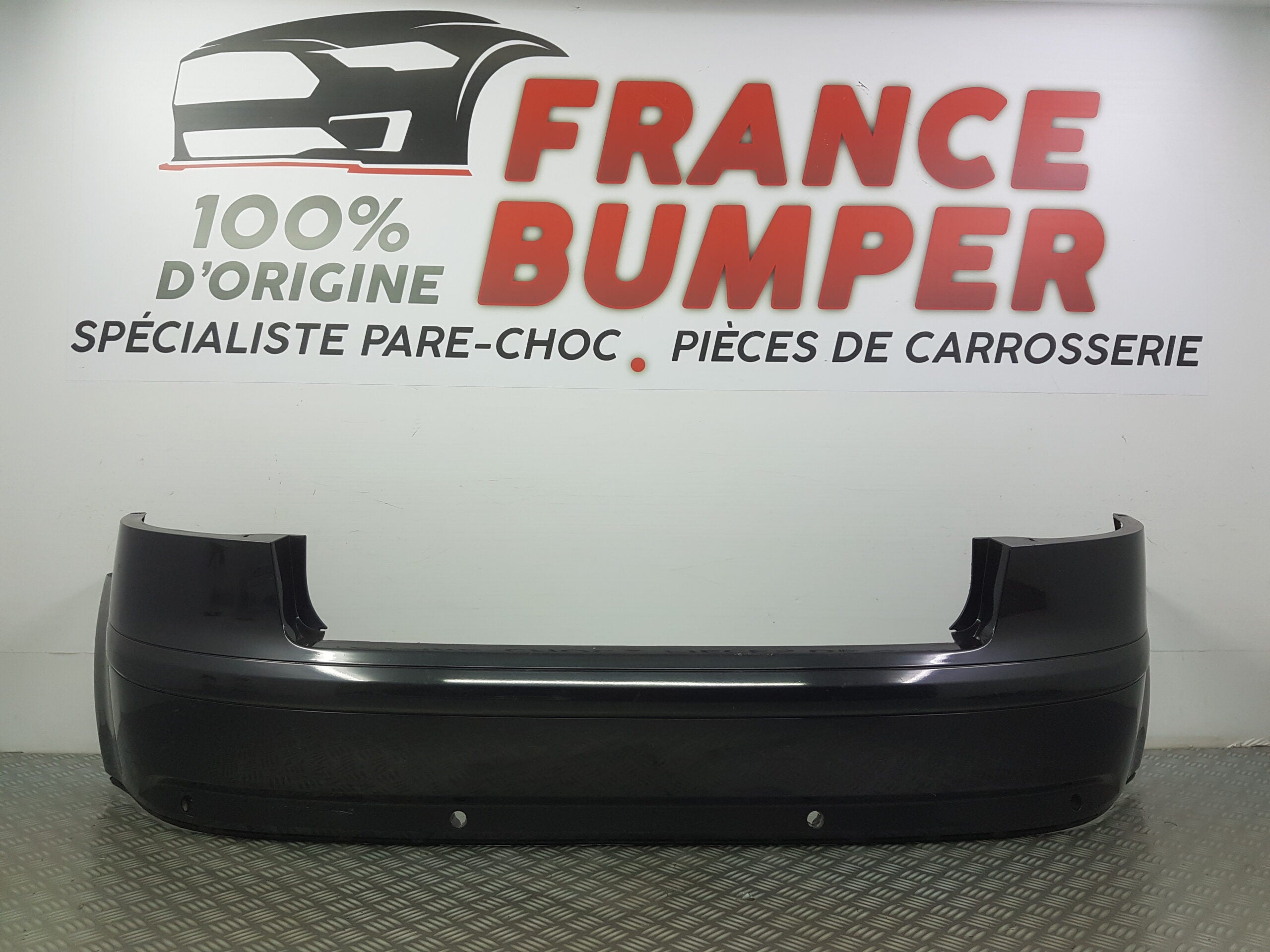 Pare-choc Arrière AUDI A3 (8P) – Noir, Référence 8P3807303AGRU, Occasion