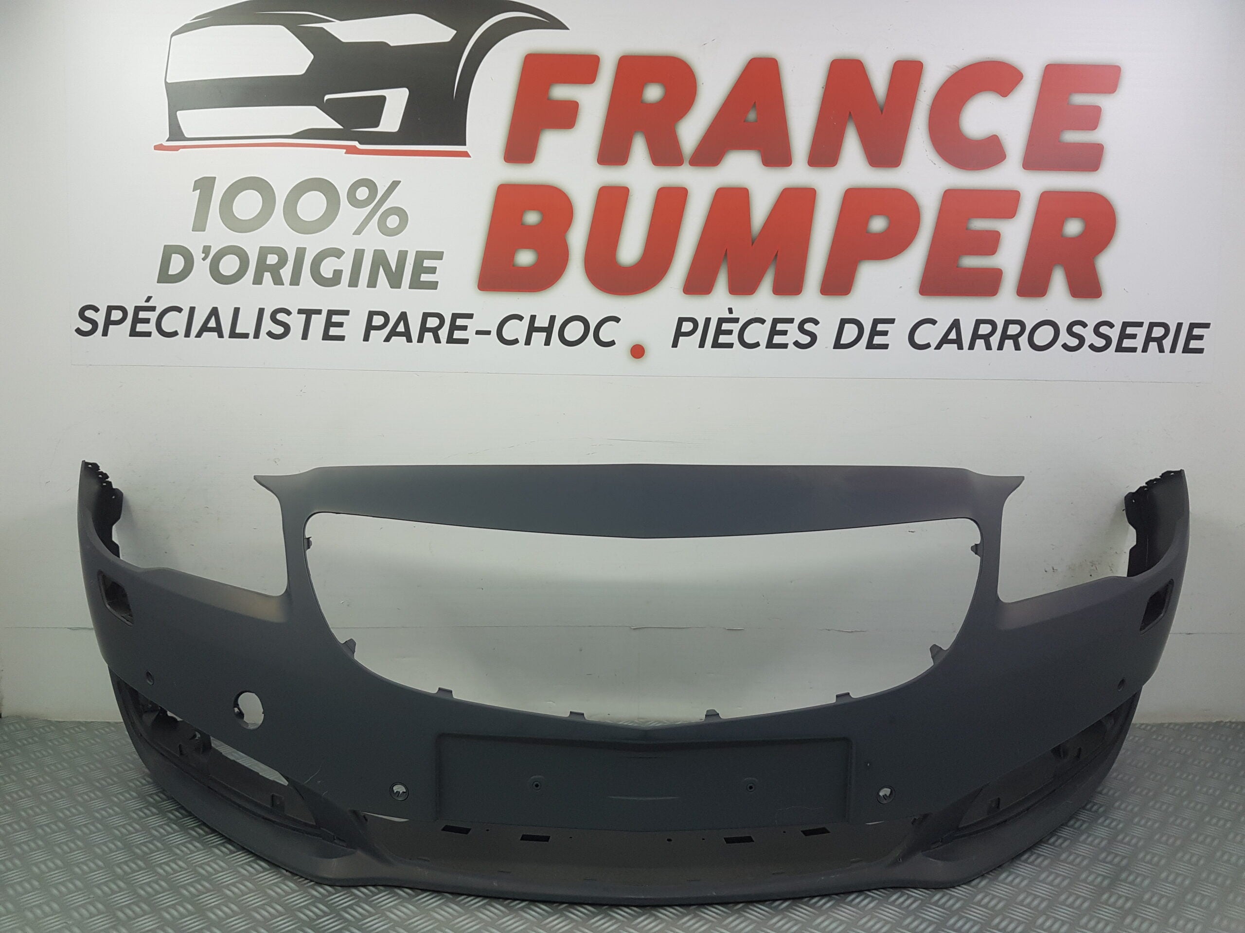 Pare-choc Avant PARTID Pour Opel Insignia 2014 - Neuf Avec Trous (ref:23106392)
