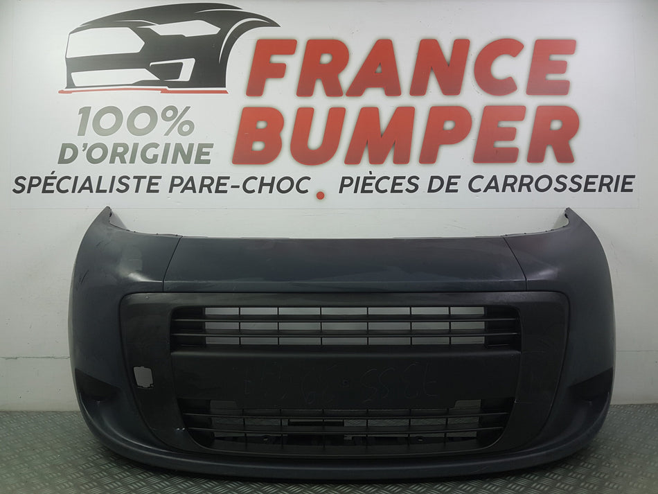 PARE CHOC AVANT PEUGEOT BIPPER /FIAT QUBO III / CITROEN NEMO PRET A PEINDRE.