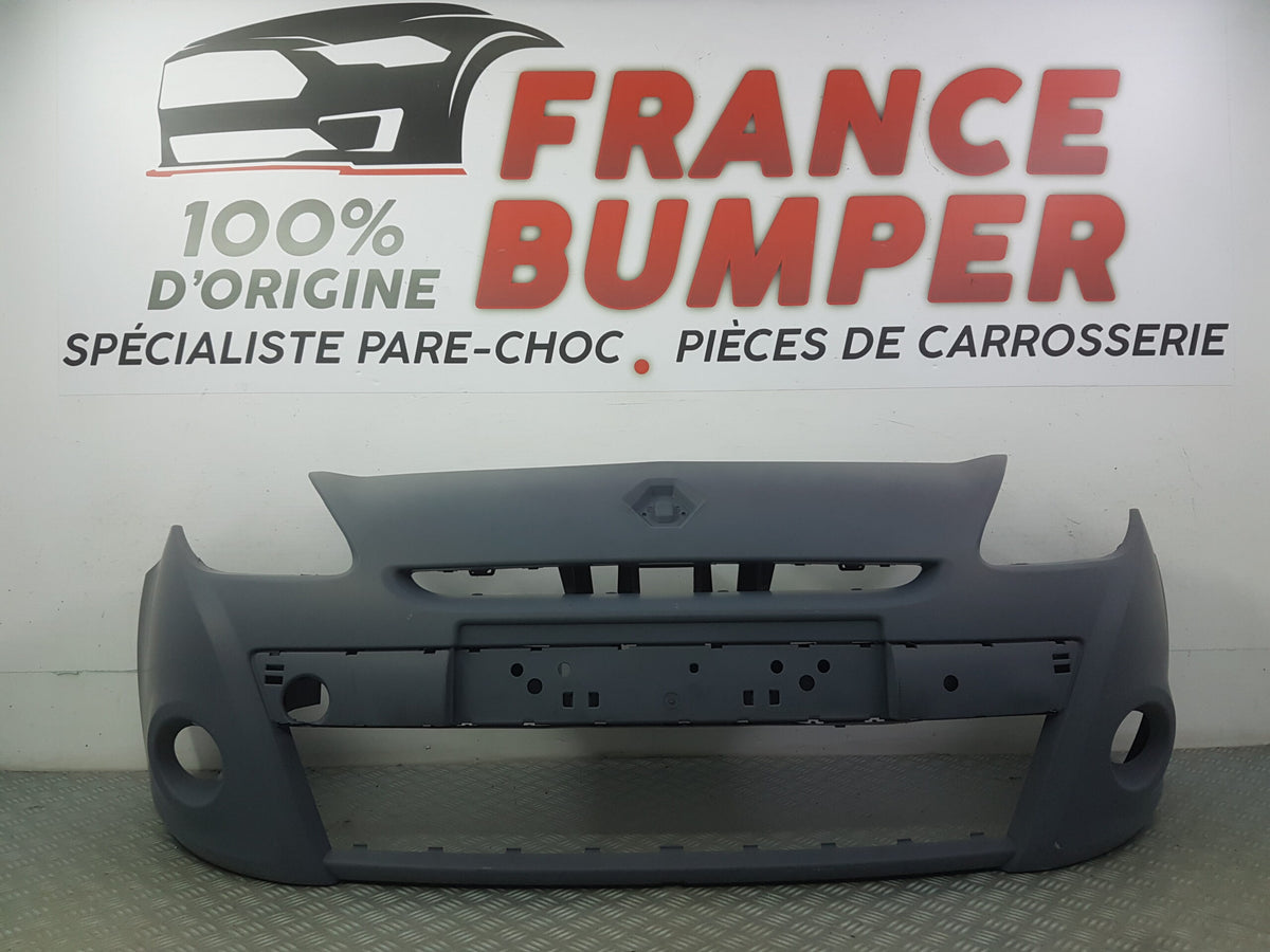 PARE CHOC AVANT RENAULT CLIO 3 PH2 (TAILLE 195) BRUT.