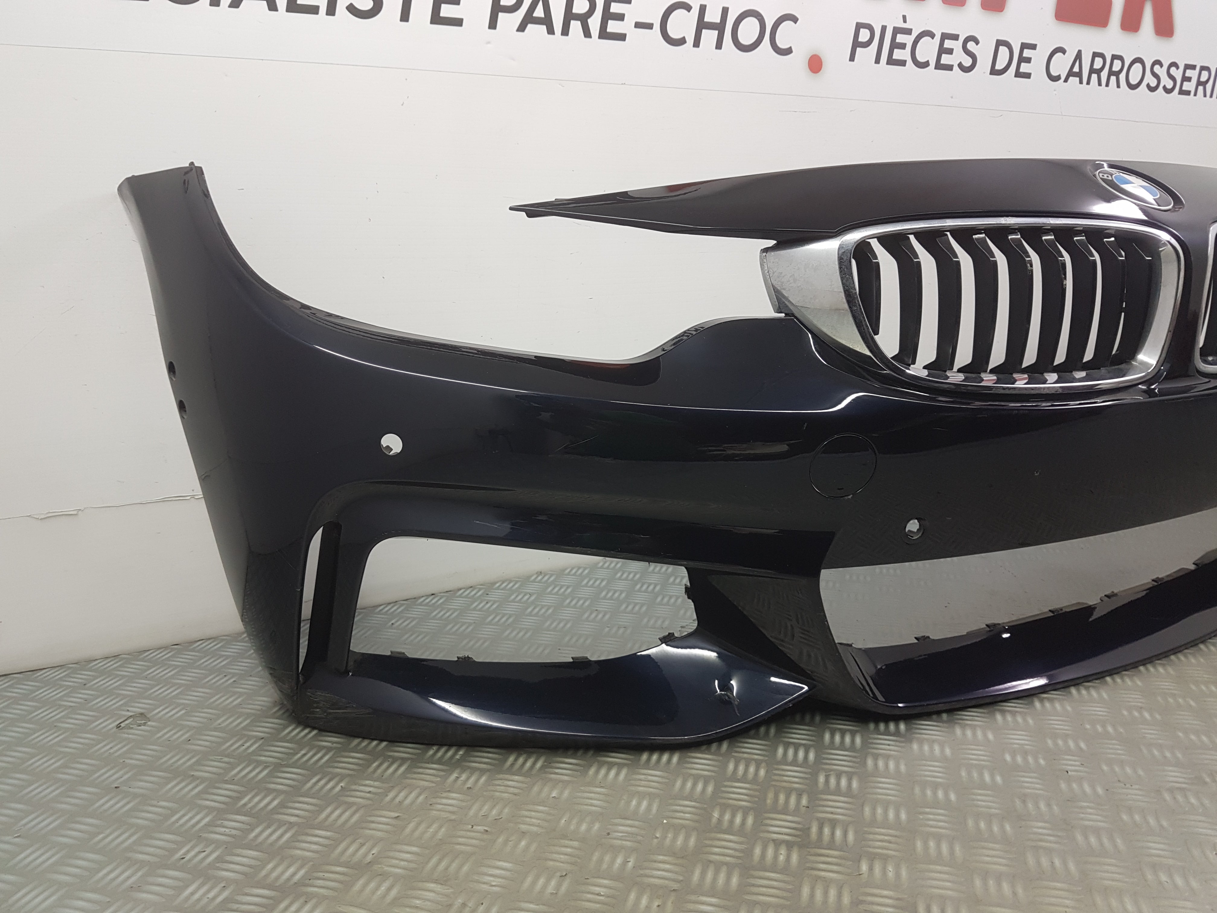 PARE CHOC AVANT BMW SERIE 4 F32/F33/F36 PACK M PH2.