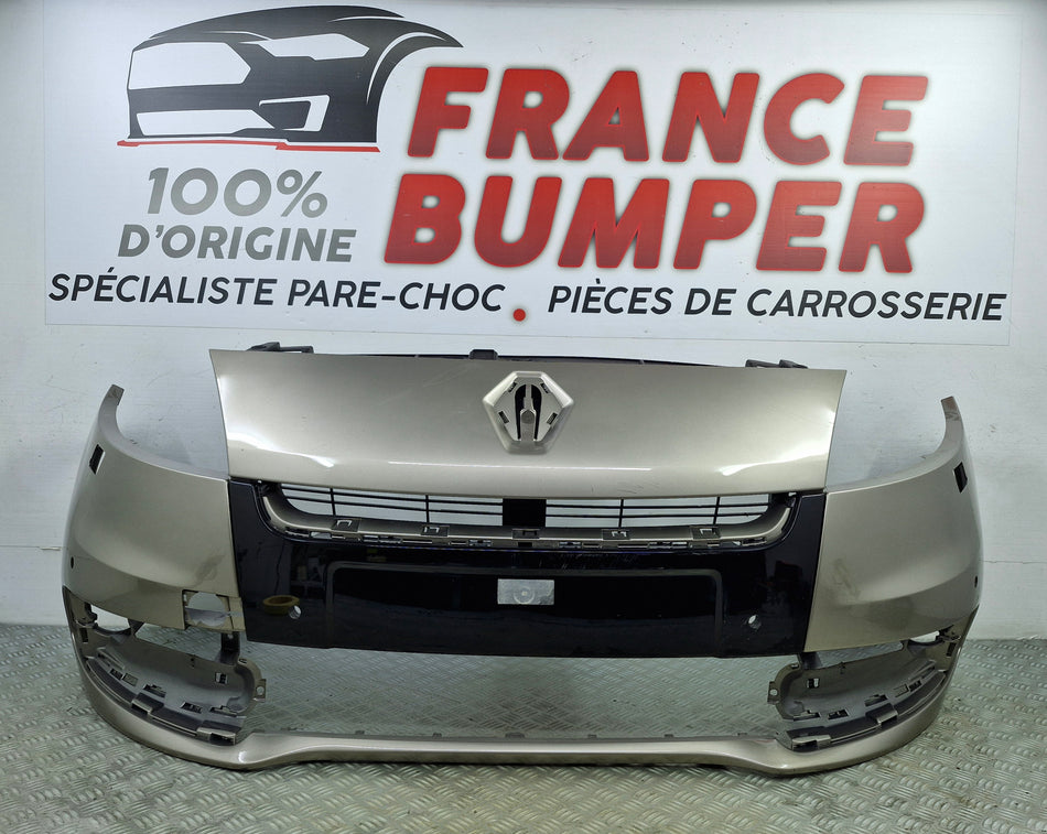 Pare-choc avant Renault Scénic 3 Phase 2 2011 2013 occasion radars lave phares vk251