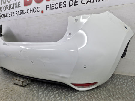 Pare-choc arrière Renault Zoe blanc radars – occasion d’origine rz12rb2