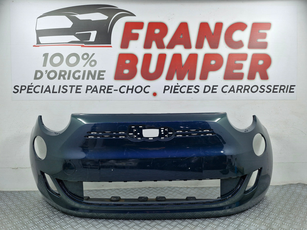Pare-choc avant Fiat 500 III 09/2020 d’origine avec fixations vérifiées sv702

