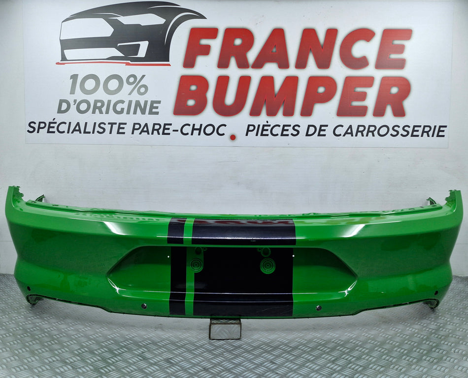 Pare-choc arrière d’occasion pour Ford Mustang VII Phase 2 (à partir de 05/2018) – Avec emplacements radars – 100 % d’origine
