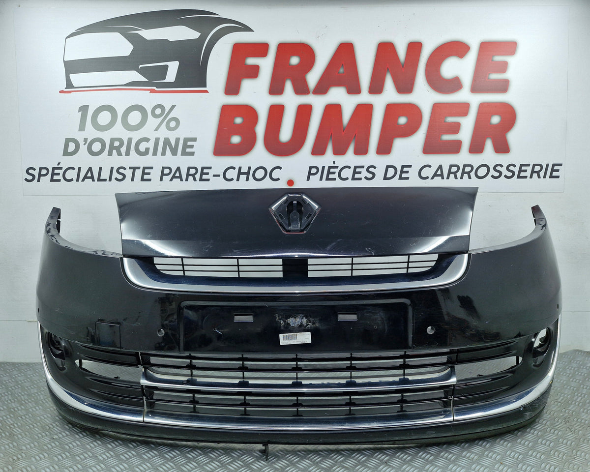 Pare-choc avant Renault Grand Scénic 3 Phase 2 2011 2013 radars vi251