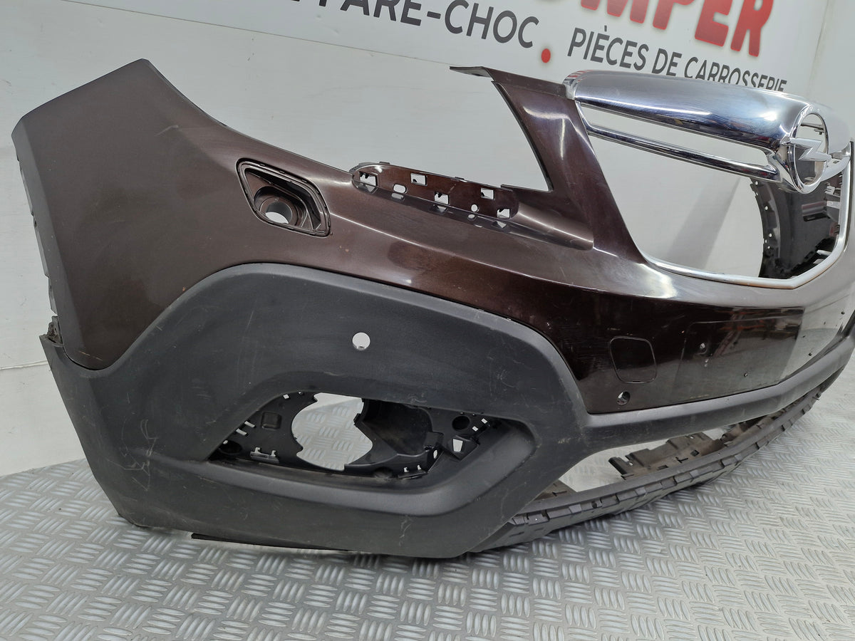 Pare-choc avant Opel Mokka 1 2012-2017 avec radars et lave-phares d’origine sv1063