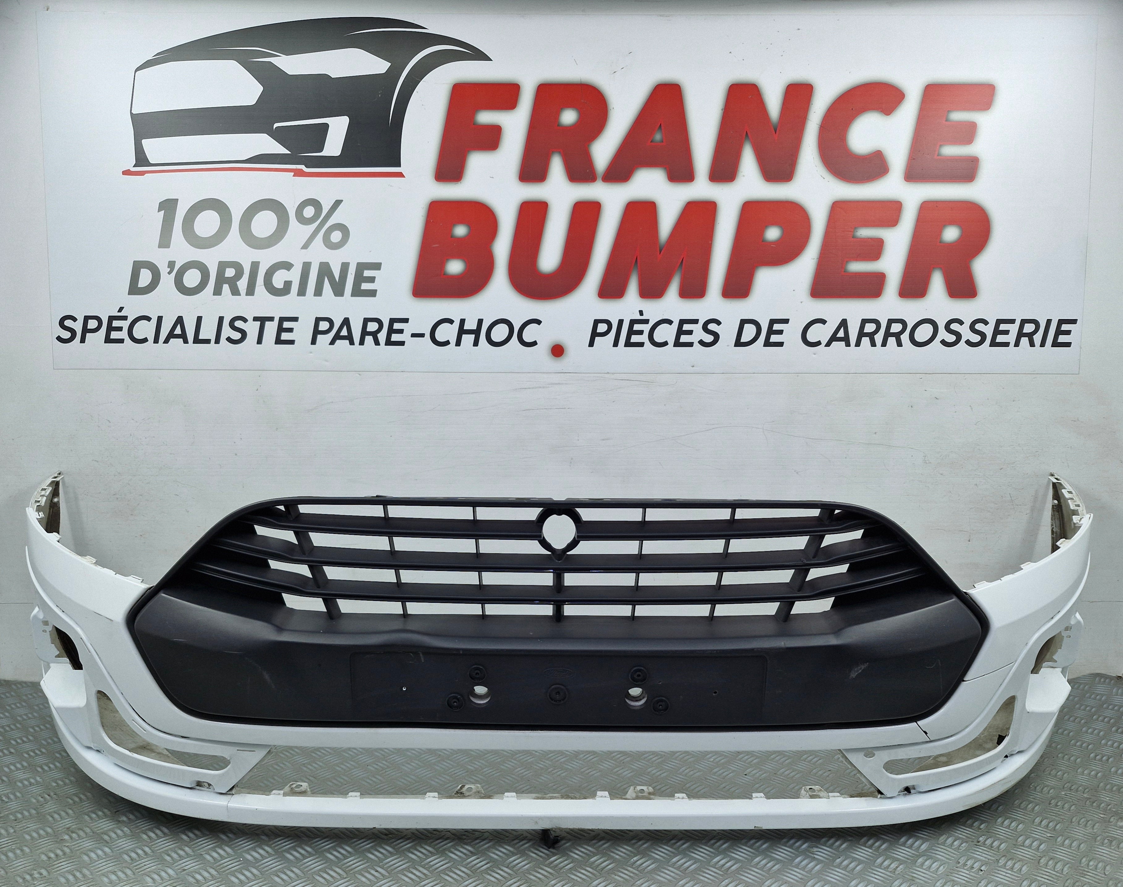 Pare-choc avant blanc Ford Transit Custom I France Bumper FBTC12