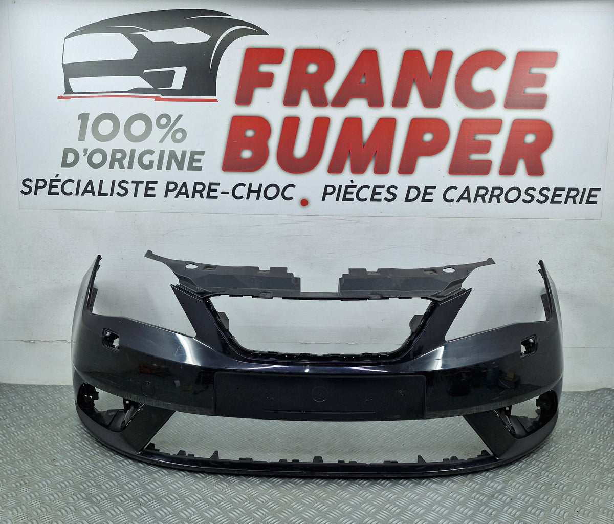 Pare-choc avant Seat Ibiza 4 Phase 2 2012-2016 avec lave-phares d’origine sv1484