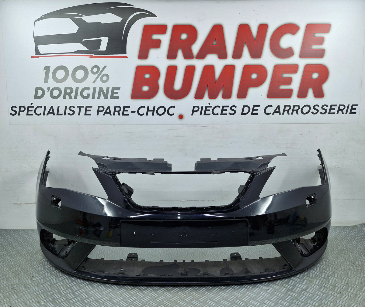 Pare-choc avant Seat Ibiza 4 Phase 2 2012-2016 avec lave-phares d’origine sv1481
