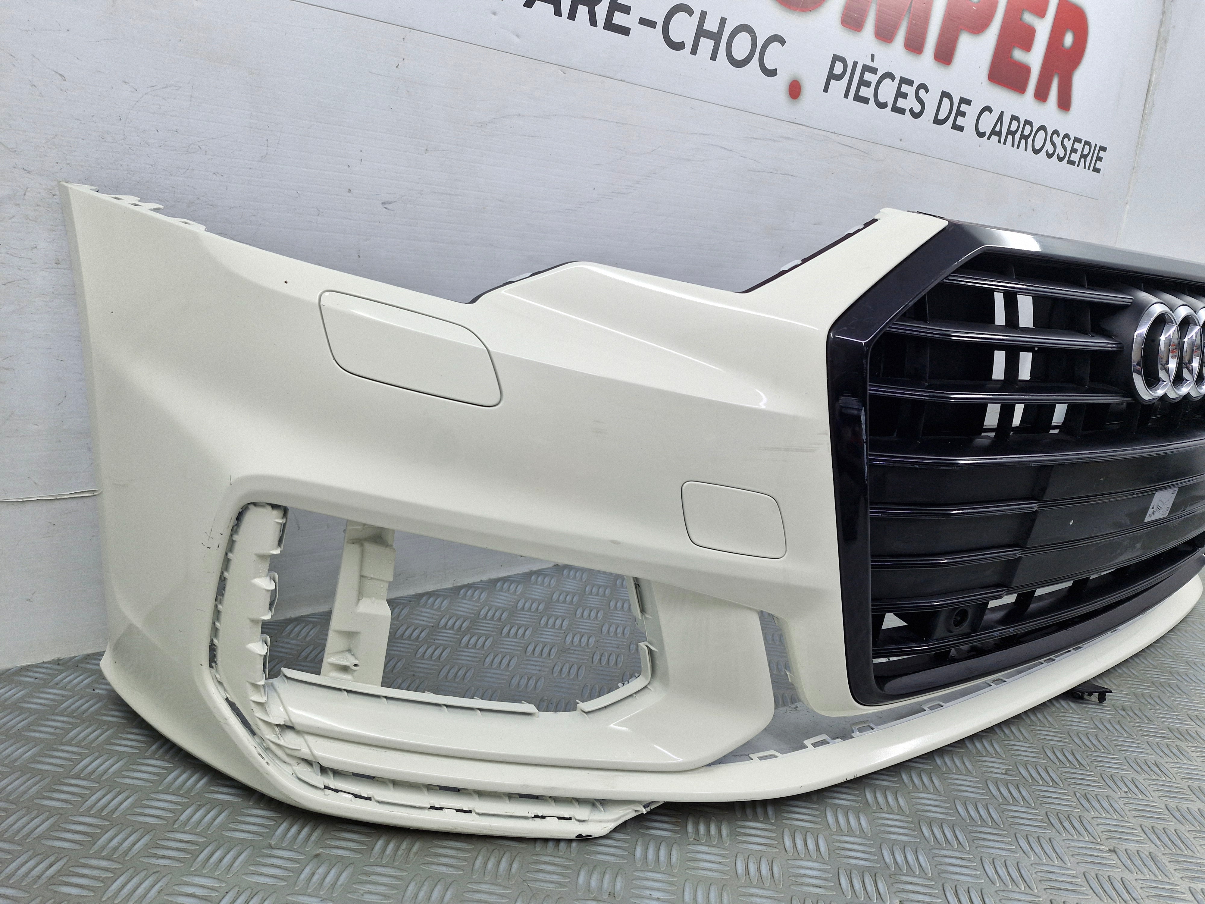 Pare-choc avant Audi A6 F2 S-Line 2018 avec radars et lave-phares d’origine sv2022