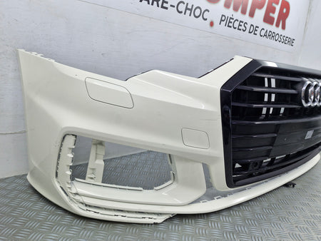 Pare-choc avant Audi A6 F2 S-Line 2018 avec radars et lave-phares d’origine sv2022