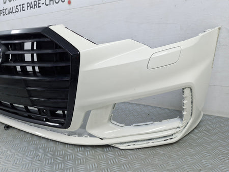 Pare-choc avant Audi A6 F2 S-Line 2018 avec radars et lave-phares d’origine sv2023
