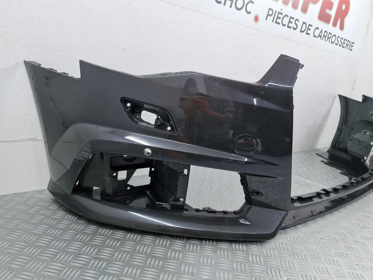 Pare-choc avant Audi A6 4G S-Line 2014 avec radars et lave-phares d’origine sv2052