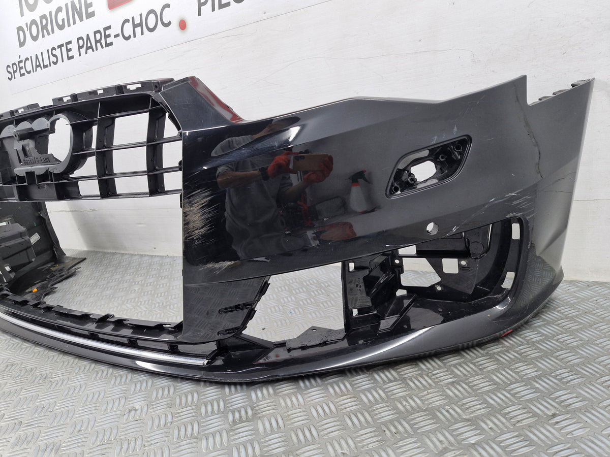 Pare-choc avant Audi A6 4G Phase 2 2014 avec radars et lave-phares d’origine sv2073