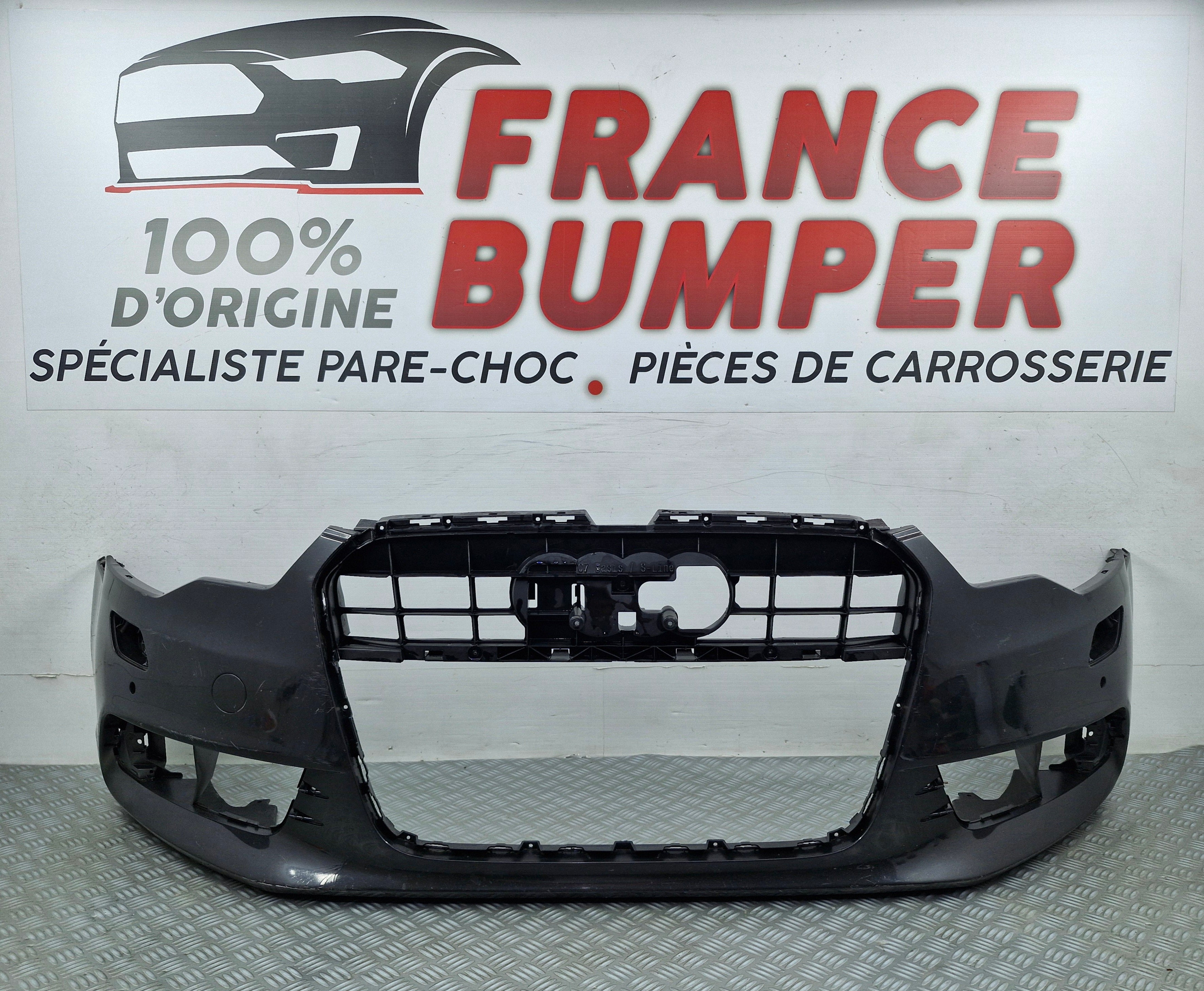 Pare-choc avant Audi A6 4G Phase 1 2011-2015 avec radars et lave-phares d’origine sv2081