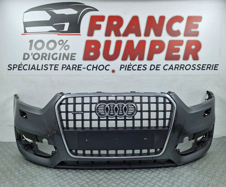 Pare-choc avant Audi Q3 8U Phase 1 2011-2015 avec lave-phares d’origine sv2111