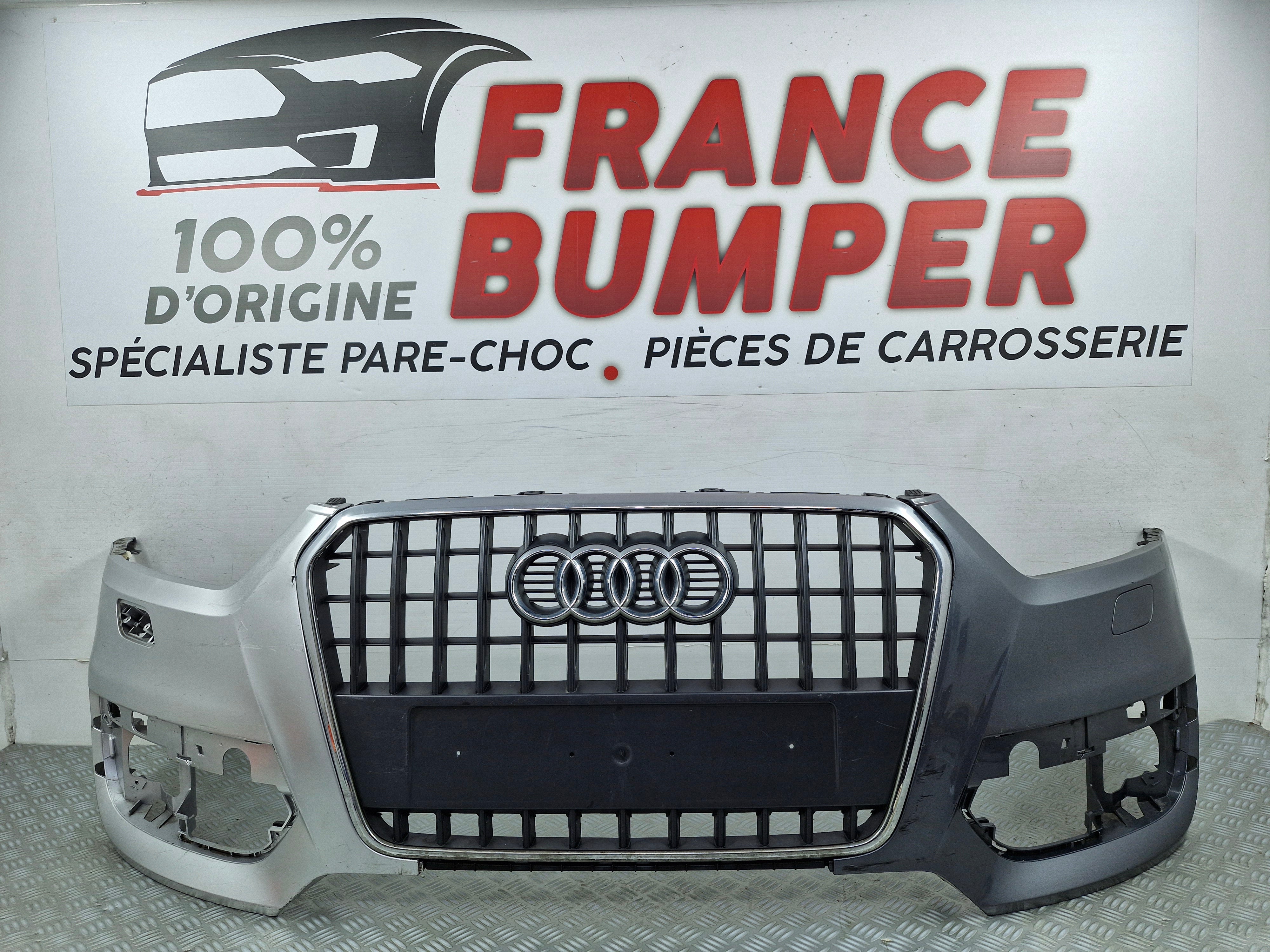 Pare-choc avant Audi Q3 8U Phase 1 2011-2015 avec lave-phares d’origine sv2121