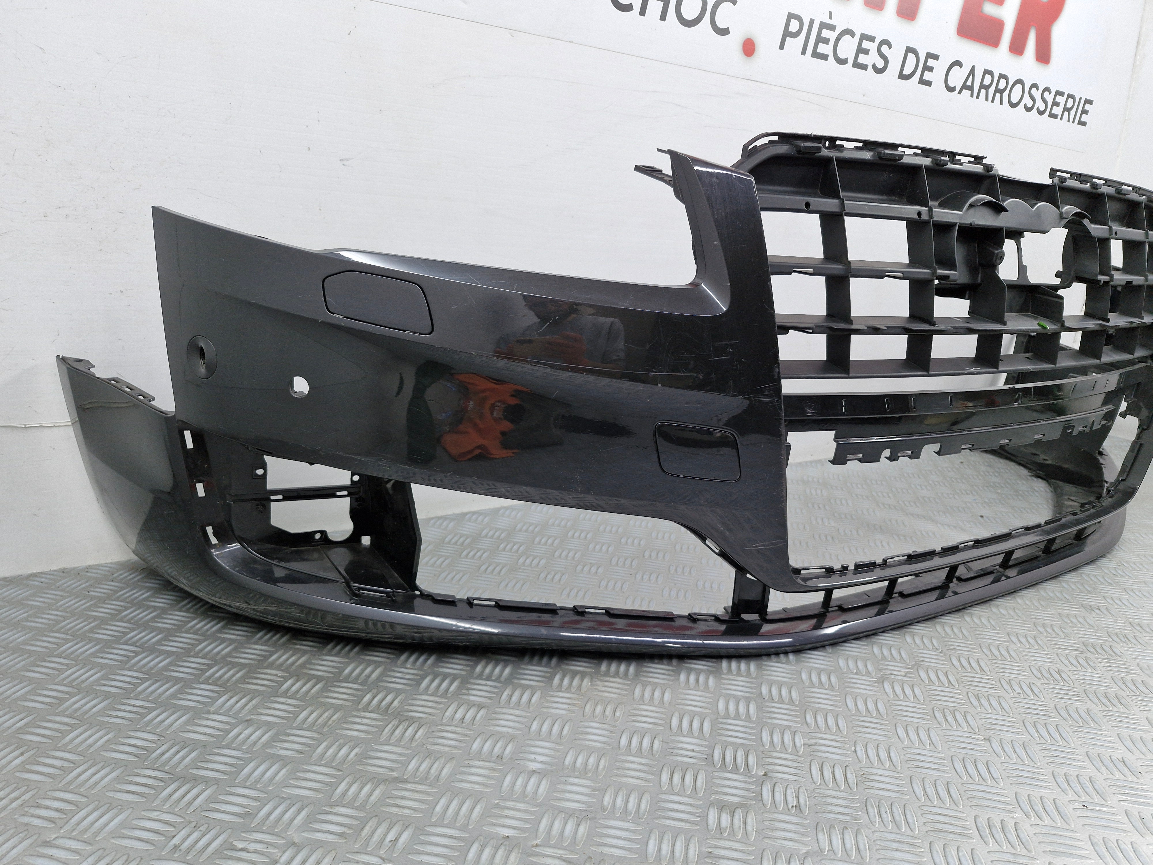 Pare-choc avant Audi A8 4H Phase 2 2013 avec radars, Park Assist et lave-phares d’origine sv2142