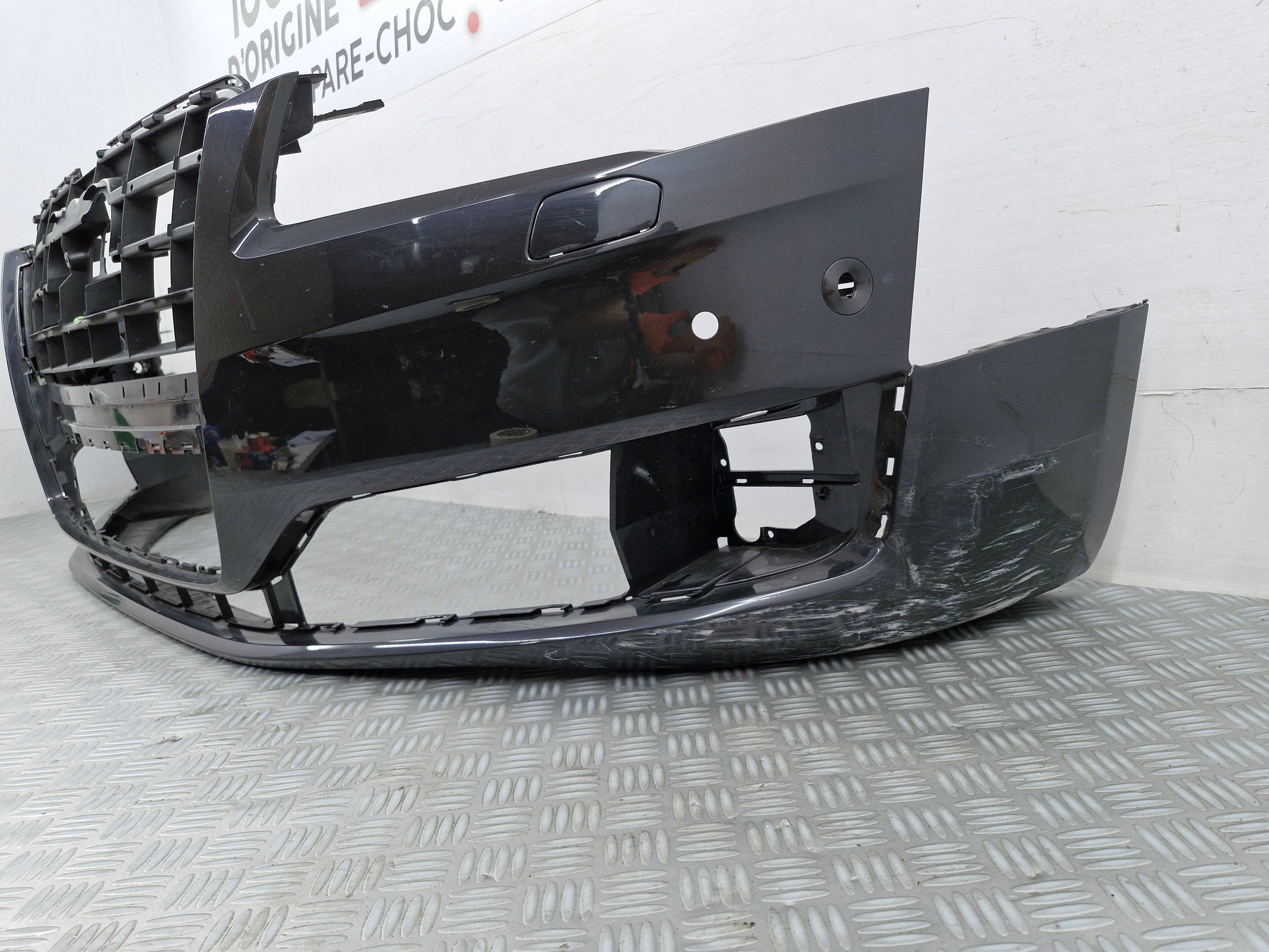 Pare-choc avant Audi A8 4H Phase 2 2013 avec radars, Park Assist et lave-phares d’origine sv2143