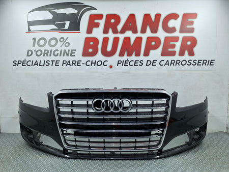 Pare-choc avant Audi A8 4H Phase 2 2013 avec radars, Park Assist et lave-phares d’origine sv2151