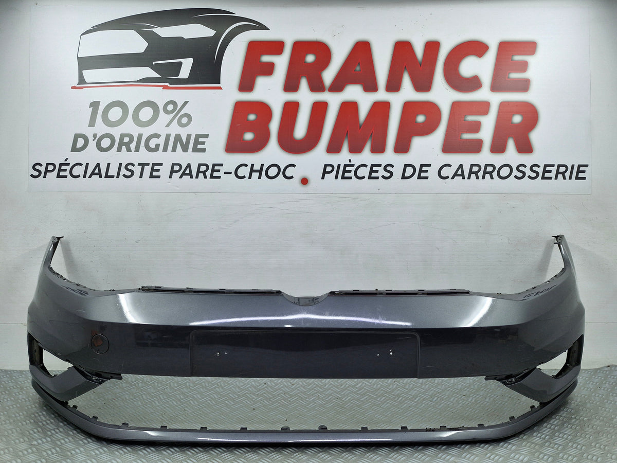 Pare-choc avant Volkswagen Golf 7 Phase 2 2017 sans radars d’origine sv3971
