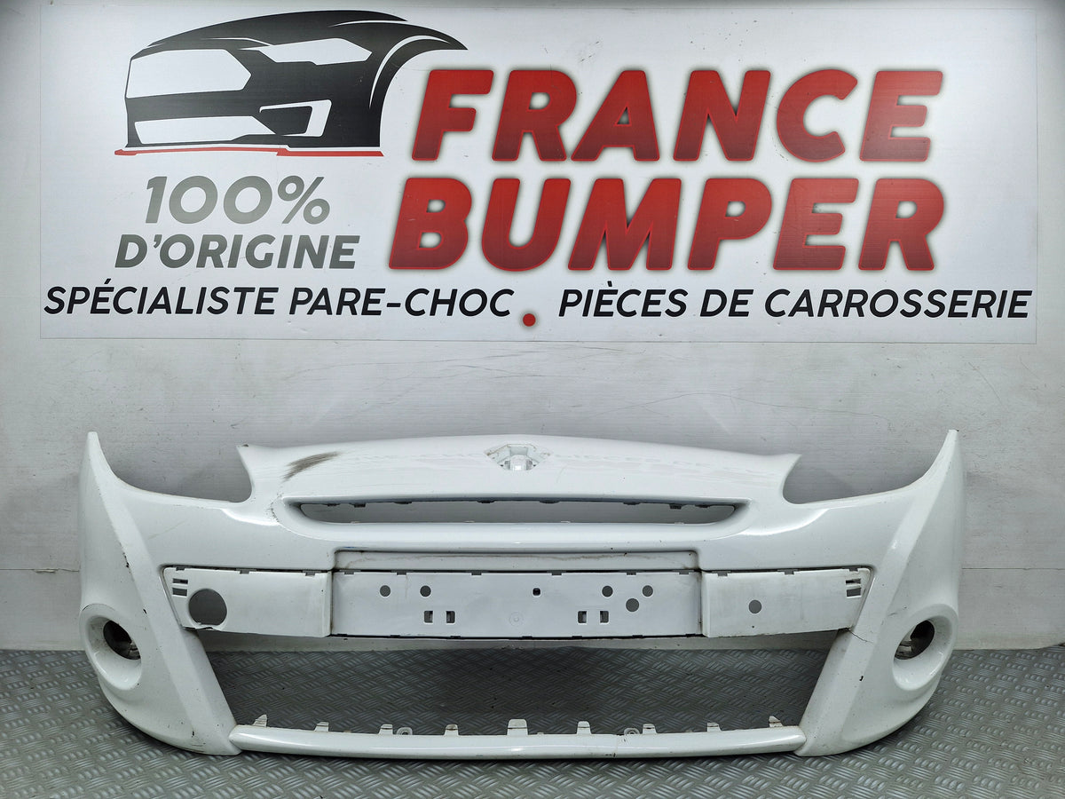 Pare-choc avant Renault Clio 3 Phase 2 2009-2014 sans radars d’origine sv4001