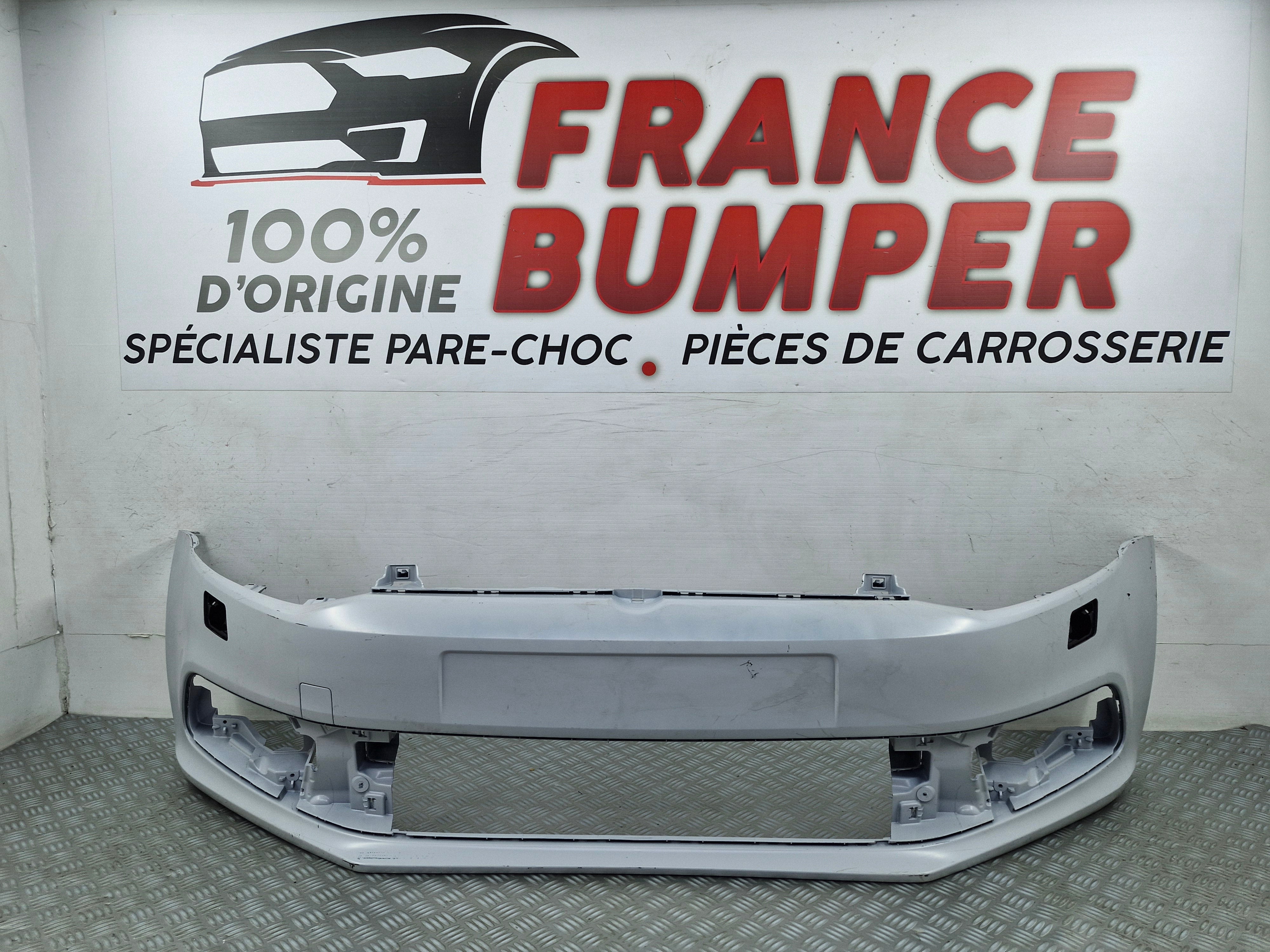 Pare-choc avant Volkswagen Polo 5 Phase 2 2014-2018 avec lave-phares neuf d’origine sv425