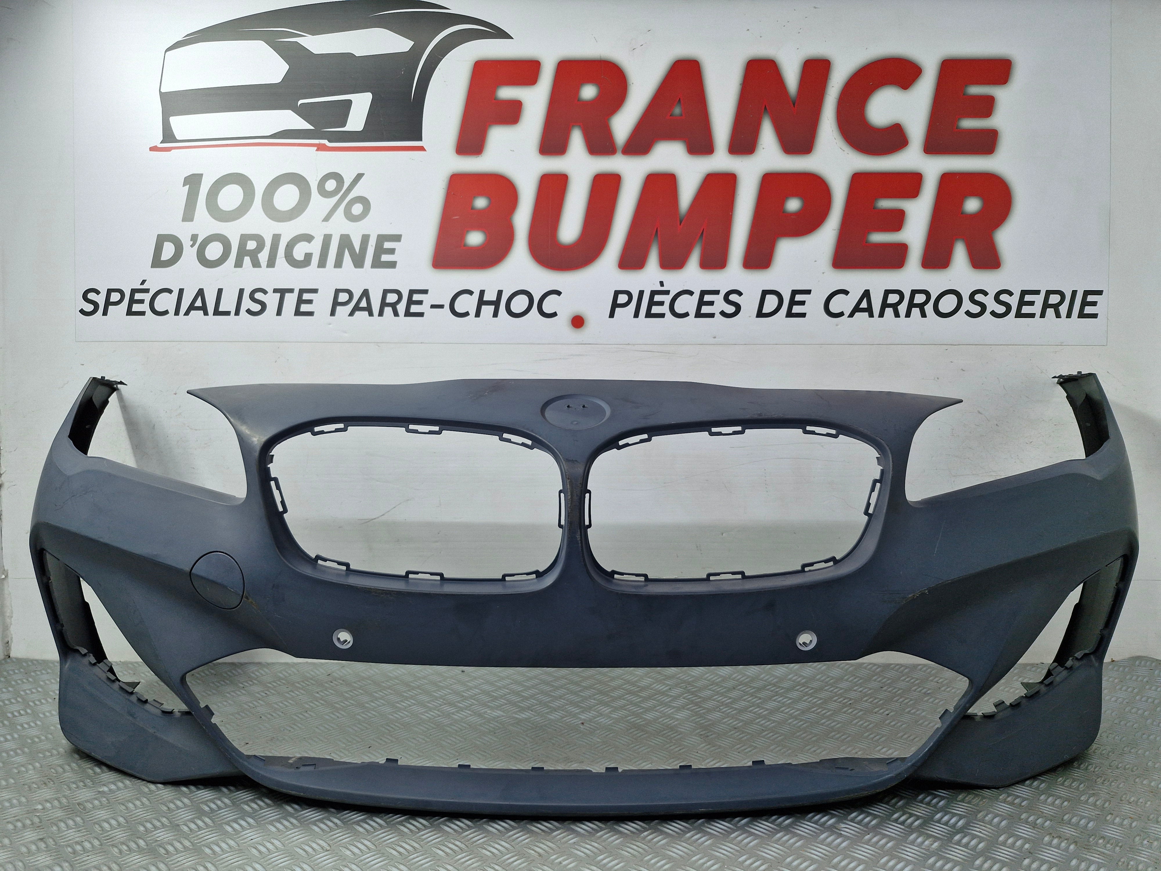 Pare-choc avant BMW Série 2 F45 F46 2018 avec radars lave-phares d’origine M sv5441