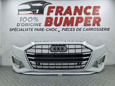 Pare-choc avant Audi A4 8W Phase 2 2019+ avec radars et lave-phares d’origine sv6091