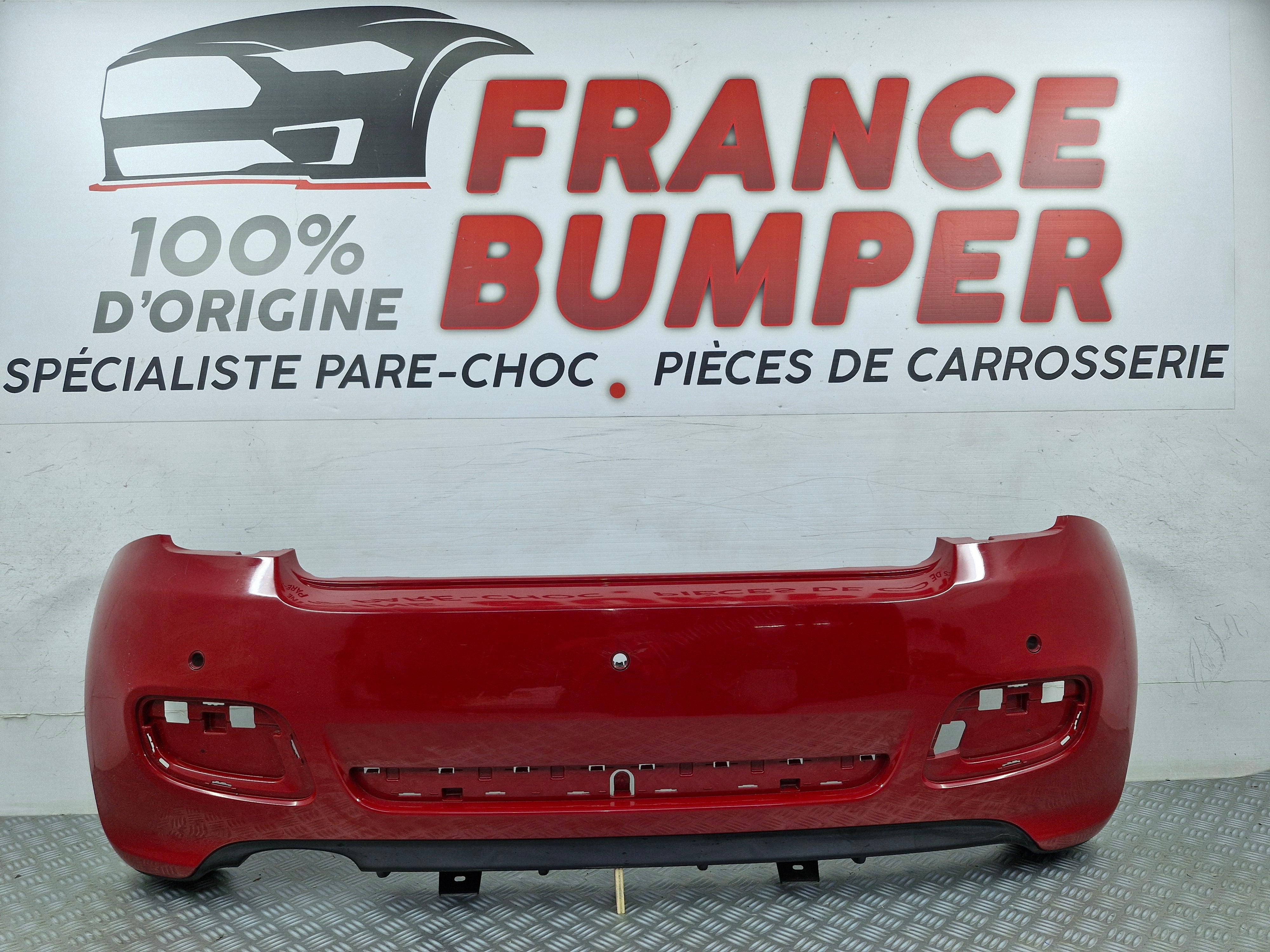 Pare-choc arrière Fiat 500 II Phase 1 07/2007-03/2016 avec radars d’origine sv6641