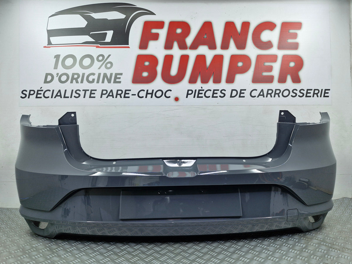 Pare-choc arrière gris Dacia Logan 3 2021 sans radars d’origine France Bumper sv746