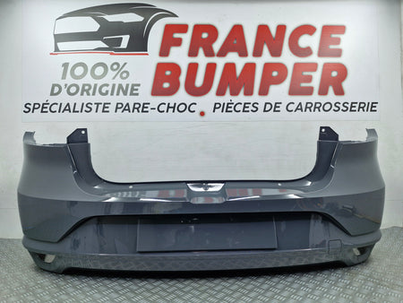 Pare-choc arrière gris Dacia Logan 3 2021 sans radars d’origine France Bumper sv746