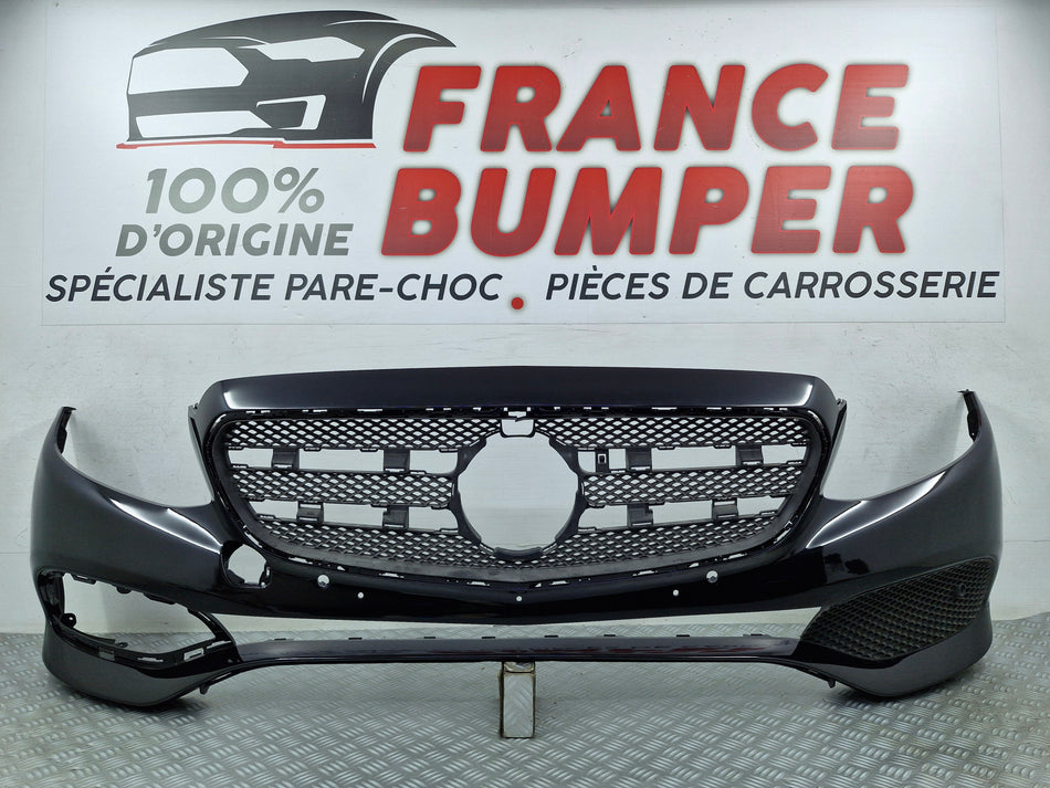 france-bumper-pare-choc-avant-mercedes-classe-e-w213-2016-radar-parkassist-peinture-neuve