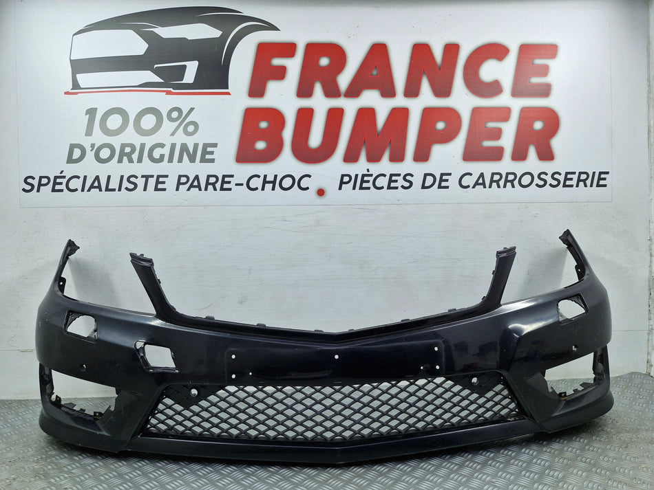 Forreste kofanger Mercedes Klasse C W204 Fase 2 AMG (2011–2014) – Original fabriksbrugte dele