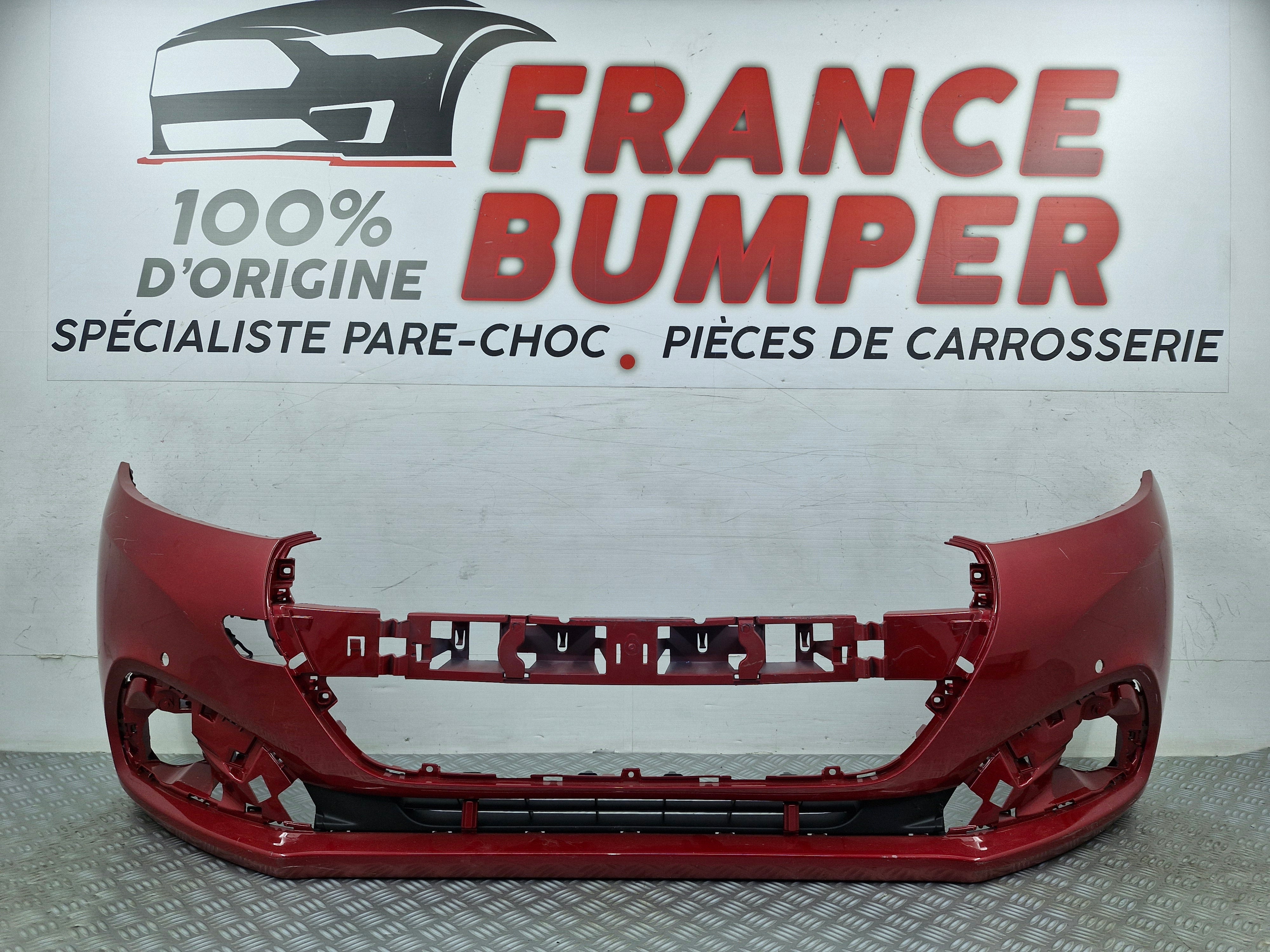 Pare-choc avant Peugeot 208 Phase 2 d’origine d’occasion FB599