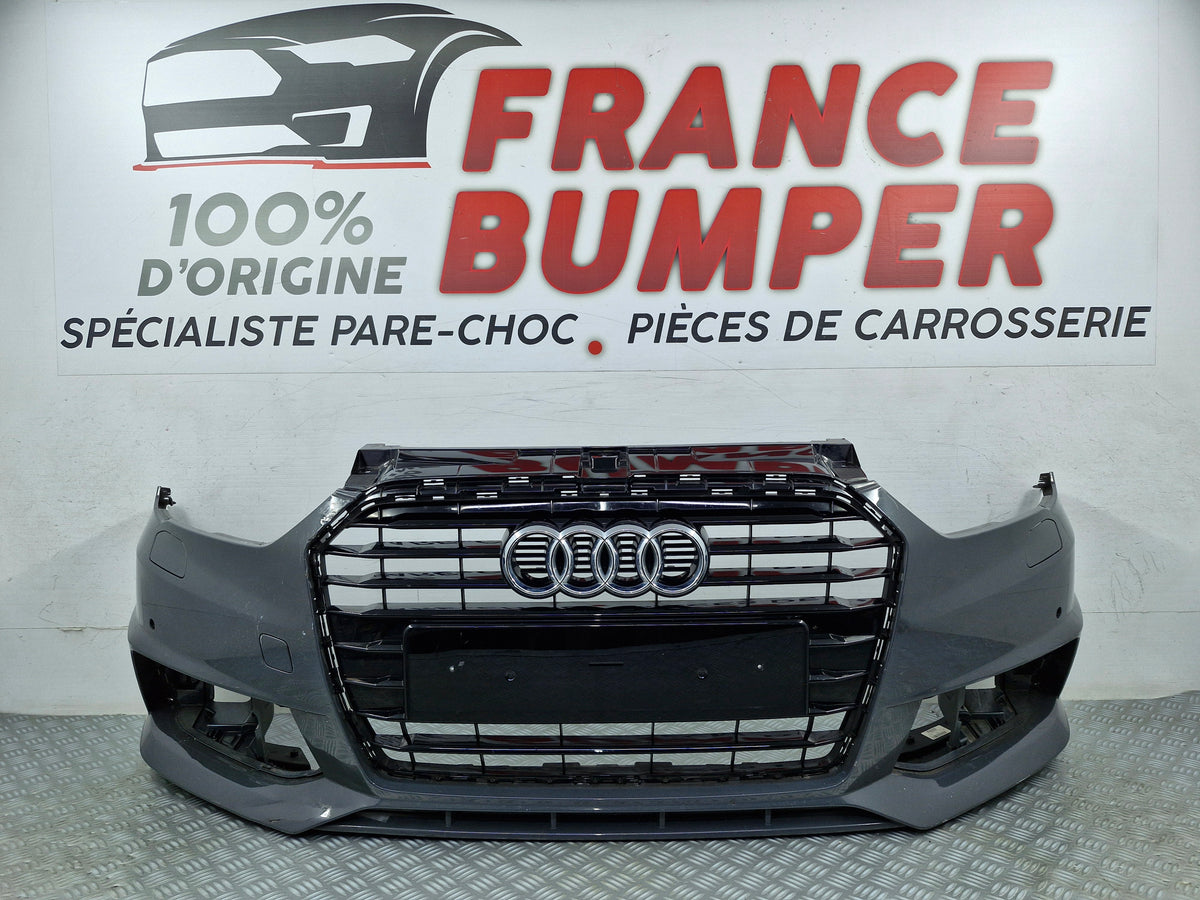 Pare-choc avant Audi A1 8X S-Line 2014-2019 avec lave-phares d’origine sv3001