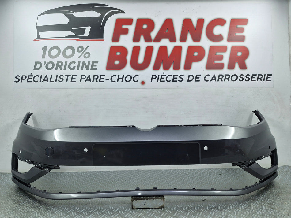 Front bumper Volkswagen Golf 7 Phase 2 (from 01/2017) – Original used part with radar slots