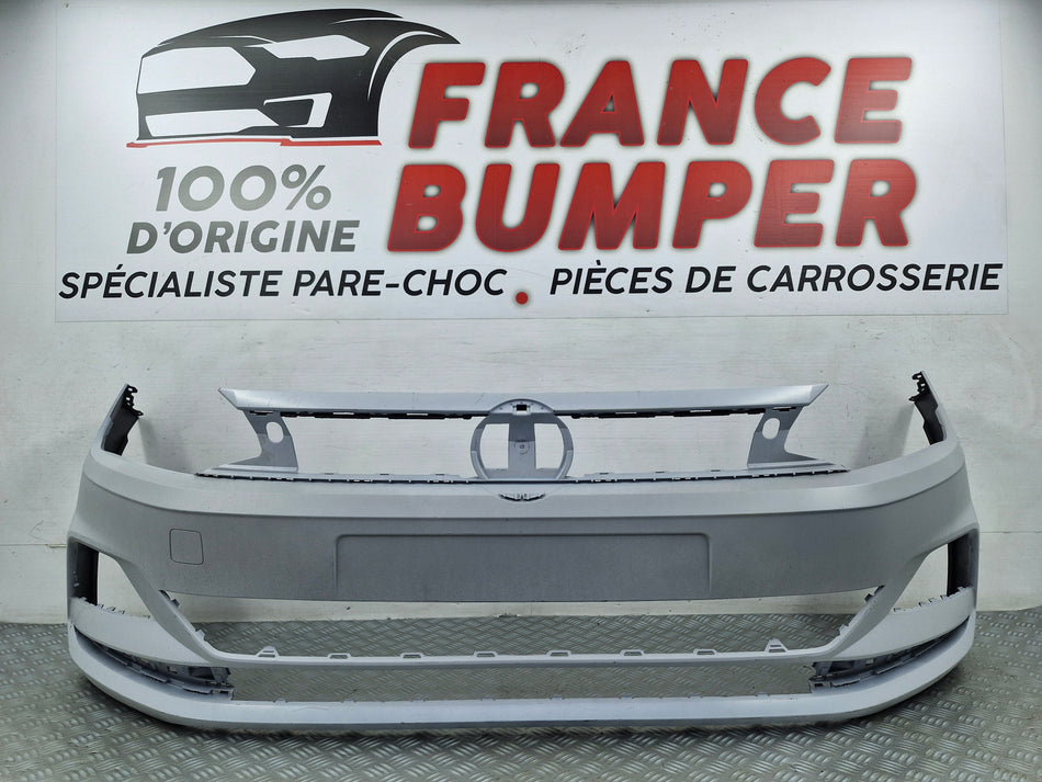 Front bumper Volkswagen Polo 6 Phase 1 (09/2017 to 12/2021) — Original new