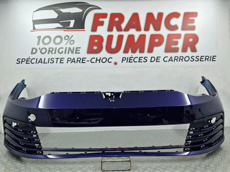 Pare-choc avant Volkswagen Golf 8 occasion peint bleu d’origine FB715