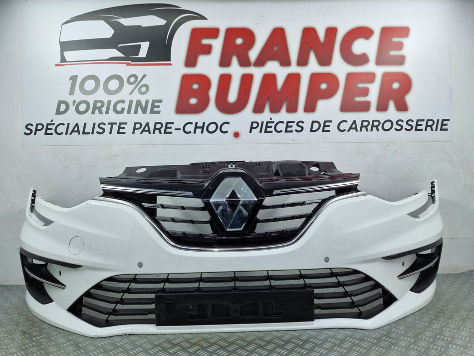 Teljes első lökhárító Renault Mégane 4 2. fázis (2020+) radarral – 100%-ban eredeti gyári használt darab