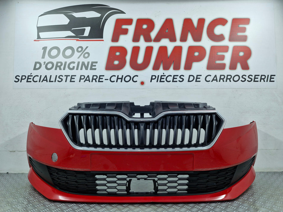 Pare-choc avant Škoda Auto Fabia III Phase 2 (à partir de 09/2018) — occasion d’origine