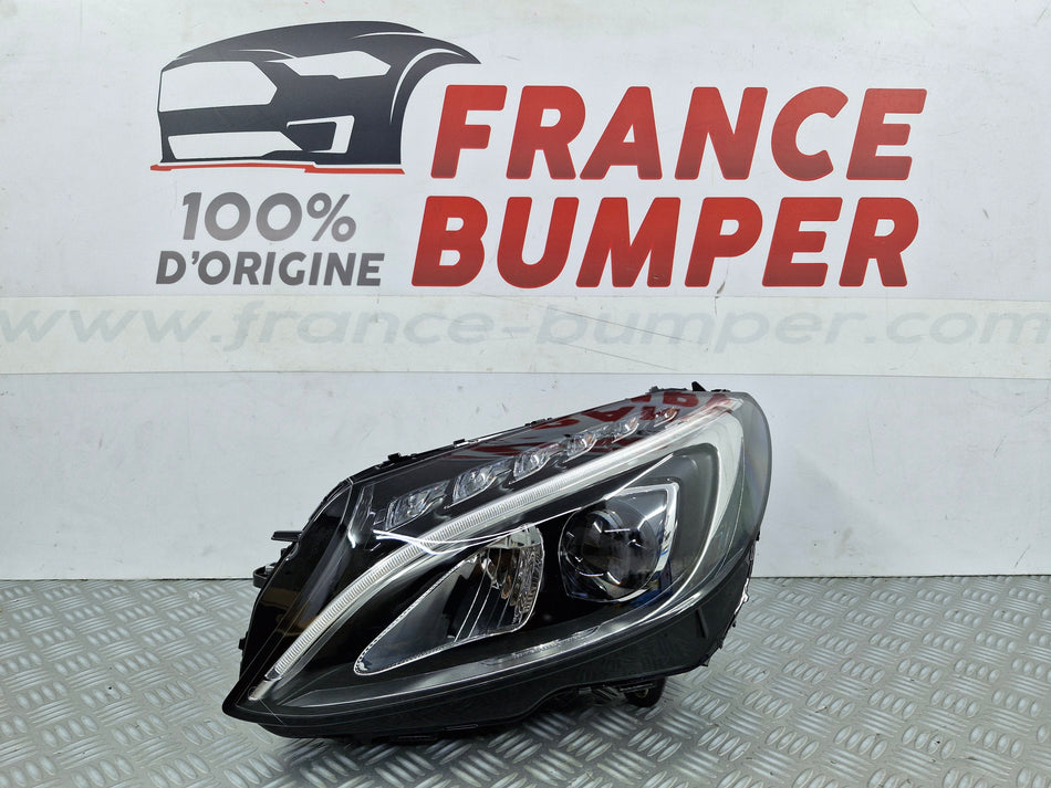 Faro delantero izquierdo Mercedes Clase C W205 Fase 1 (2014-2018) LED – Ocasión original