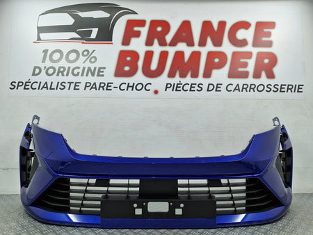Pare-choc avant Renault Clio V Phase 2 Esprit Alpine bleu neuf d’origine FB570