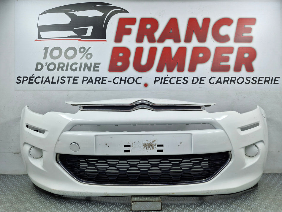 Přední nárazník Citroën C3 II Fáze 2 (03/2013 - 12/2016) - Originální použitý díl