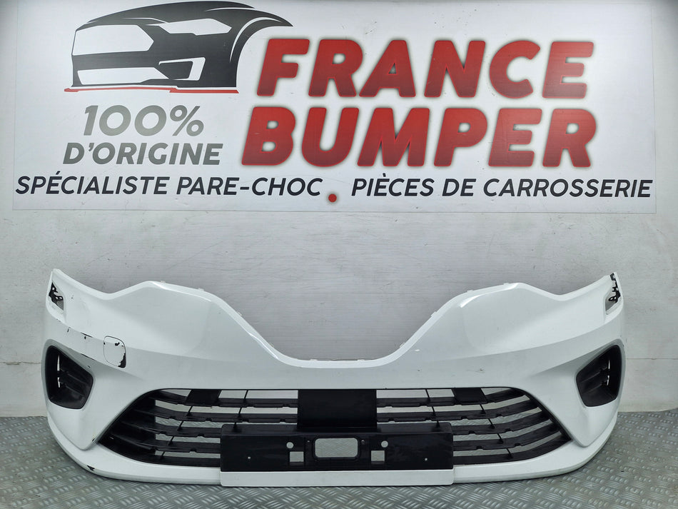 Pare-choc avant Renault Clio 5 Phase 1 (à partir de 04/2019) BLANC  — occasion d’origine