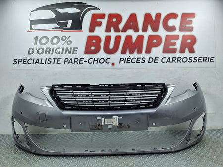Pare-chocs avant Peugeot 308 II Phase 1 avec radars occasion pg8m55