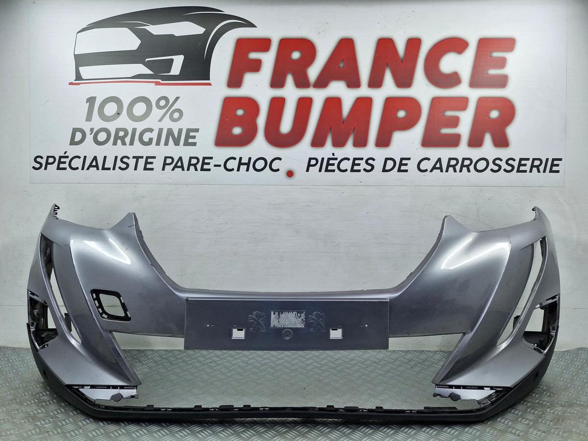 Pare-chocs avant Peugeot 2008 II Phase 1 avec radars occasion d'origine France Bumper p2008k54
