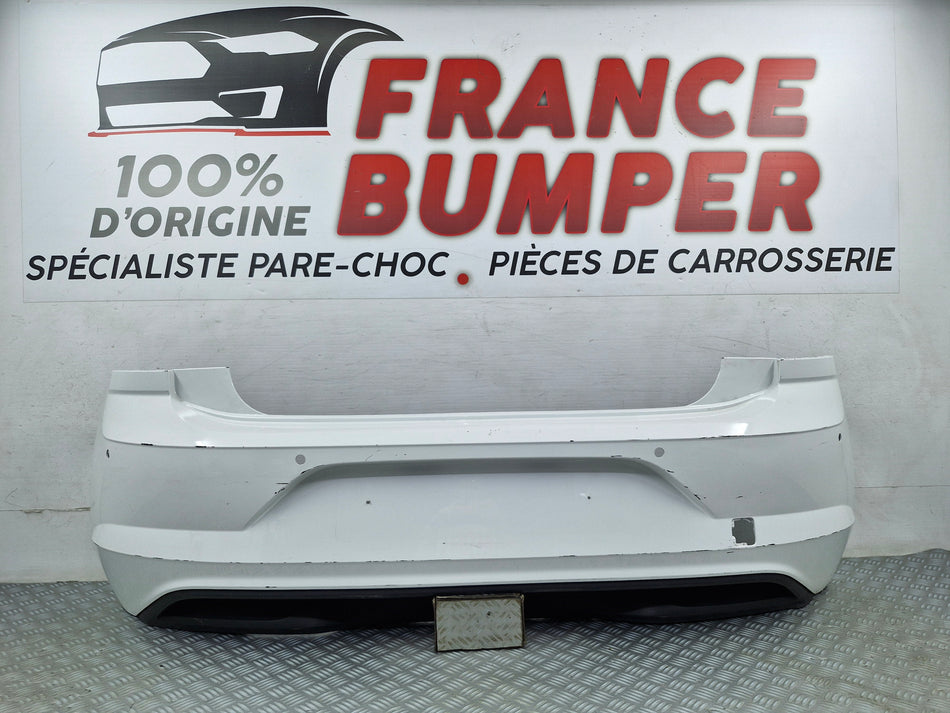 Pare-choc arrière Volkswagen Polo 6 Phase 1 (À partir du 09/2017) - Occasion d'origine ***
